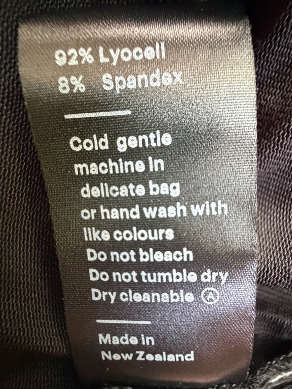 NWT! Paris Georgia Elemental Sheer Baby Tee Black Small - Picture 8 of 8